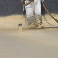 seamless, protective Milwaukee foam roofing